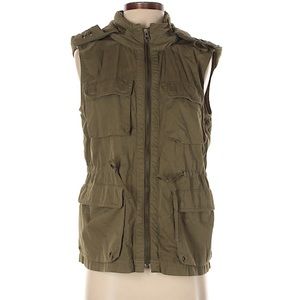 J. Crew • twill vest